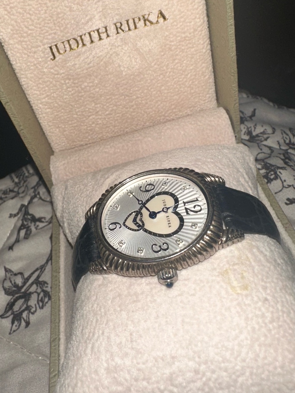 Judith Ripka Sterling Silver Watch - Picture 3 of 5